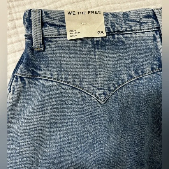 Free People CRVY Antonia Culotte Crop Size 28 - Picture 11 of 15